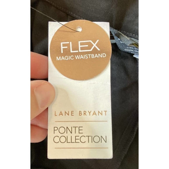 NWT Lane Bryant Ponte Ankle Pants Size 22/24 Women’s Mid Rise MSRP $59.95 - Picture 5 of 10